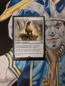 Helm of the Gods MTG Origins Rare Artifact Slightly Played x1 HG4 - Image 2