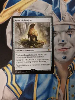 Helm of the Gods MTG Origins Rare Artifact Slightly Played x1 HG2 - Image 1