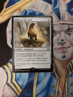 Helm of the Gods MTG Origins Rare Artifact Slightly Played x1 HG2 - Image 2