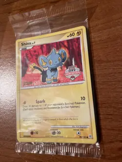 💎 Mega Rare Pokemon SEALED Shinx 2008 City Championships STAFF Promo Pack of 5 - Image 1