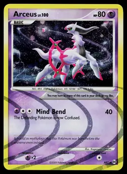 Pokemon Card - Arceus 2009 Arceus AR7 Holo Rare - Image 1