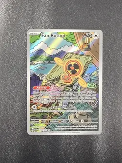 Pokemon Fan Rotom 250/217 IR Ascended Heroes Evolution NM English Pokemon TCG - Image 1