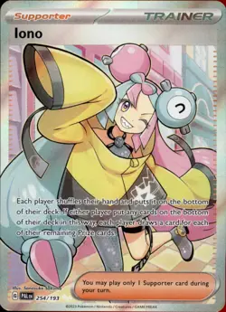 Iono 254/193 Holofoil - Pokemon SV02: Paldea Evolved - Image 1
