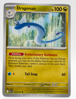 Dragonair Pokemon Ascended Heroes 151/217 Non-Holo Near Mint - Image 1