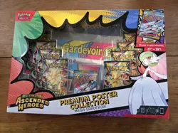 Pokemon TCG Mega Evolution Ascended Heroes Gardevoir Premium Poster Promo Box - Image 1
