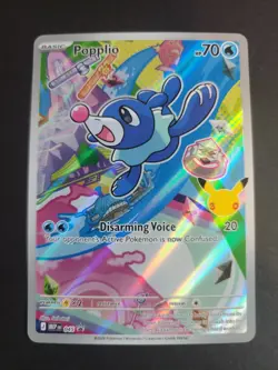 Popplio 045 Promo Pokemon 30th Anniversary First Partner - Image 1