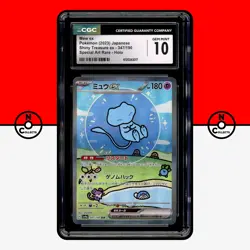 Pokemon CGC 10 Mew ex 347/190 SAR Shiny Treasure sv4a Bubble PSA Japanese - Image 1