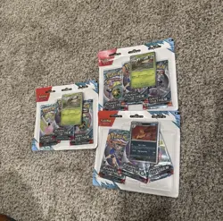 Pokemon TCG Tin Case + 3 Scarlet Journey Pack Bran New Sealed - Image 2