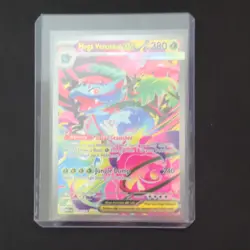 Pokemon Mega Venusaur EX Full Art Special Illustration Rare Holo Me01 177/132 - Image 1