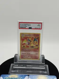 💎Charizard PSA 9 XY Evolutions #11 Holo 📈 2016 Englisch Pokemon gem Glurak - Image 2