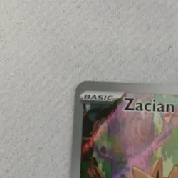 Pokemon Zacian Full Art Holo PFLI 100/094 Basic Psychic HP 130 - Image 3