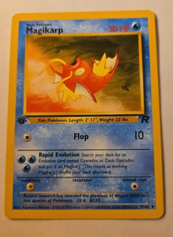 Pokemon TCG Magikarp Team Rocket 47/82 Regular 1st Edition Uncommon - Image 1