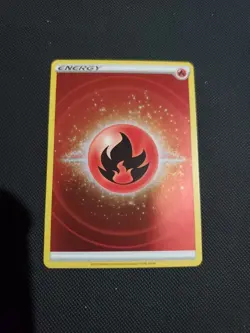 Pokemon Fire Energy HOLO Crown Zenith - Image 2