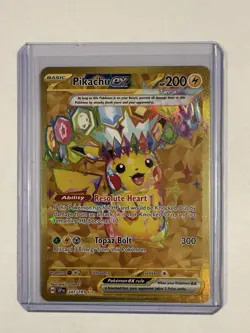 Pikachu ex - 247/191 - Hyper Rare NM, Pokemon Surging Sparks TCG PSA CONTENDERU - Image 1
