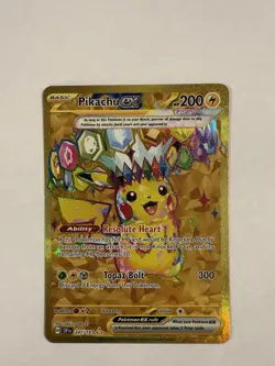 Pikachu ex - 247/191 - Hyper Rare NM, Pokemon Surging Sparks TCG PSA CONTENDERU - Image 2