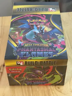 Pokemon TCG ME02 Phantasmal Flames BUILD AND BATTLE DISPLAY BOX 10 ct Sealed - Image 1