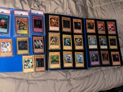 Yugioh Vintage PSA lot & Vintage/Mod BINDER( Read Description for more info ) - Image 1