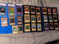 Yugioh Vintage PSA lot & Vintage/Mod BINDER( Read Description for more info ) - Image 2