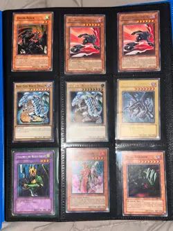 Yugioh Vintage PSA lot & Vintage/Mod BINDER( Read Description for more info ) - Image 5