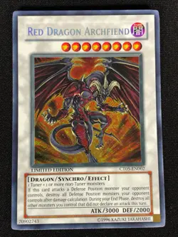 Yugioh Red Dragon Archfiend CT05-EN002 Secret (NM) - Image 1