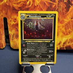 Pokemon Houndoom Neo Revelation Holo Rare Unlimited 70 HP Card 08/64 English - Image 5