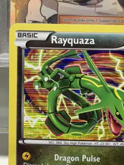 Rayquaza 11/20 Dragon Vault Pokemon Card Holo - Image 3