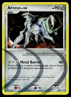 Pokemon Card - Arceus 2009 Arceus AR9 Holo Rare - Image 1
