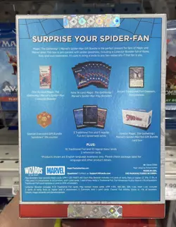 2025 Magic The Gathering Spider-Man Gift Bundle Box Sealed New Unopened - Image 3