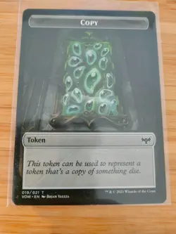 MTG Copy Token 019 Innistrad: Crimson Vow M/NM Free UK P&P - Image 1