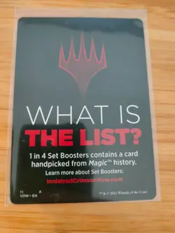 MTG Copy Token 019 Innistrad: Crimson Vow M/NM Free UK P&P - Image 2