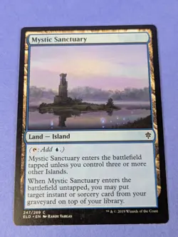 MTG Magic: Throne of Eldraine: Mystic Sanctuary #247/269 Common - LP - Image 1