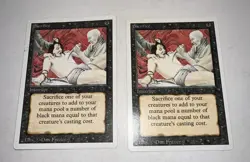 MTG *X1 Sacrifice X1 MP w/dent Revised Regular SellbyCyn - Image 1