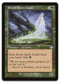 Elvish Spirit Guide (Retro Frame) #338 (NM) Dominaria Remastered DMR Magic MTG - Image 1