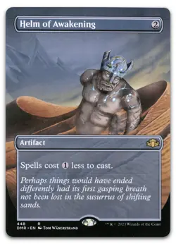 Helm of Awakening (Borderless) #448 (NM) Dominaria Remastered DMR Magic MTG - Image 1