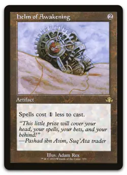 Helm of Awakening (Retro Frame) #379 (NM) Dominaria Remastered DMR Magic MTG - Image 1