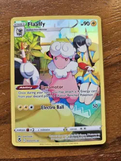 2022 Pokemon SWSH Silver Tempest Flaaffy Trainer Gallery Holo TG03/TG30 - Image 1