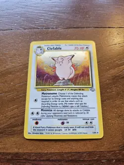 1999 Pokemon Clefable Holo Rare Jungle 1/64 - Image 2