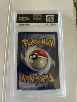 1999 Pokemon Fossil DITTO Holo 3/62 PSA 8 NM - MT - Image 2