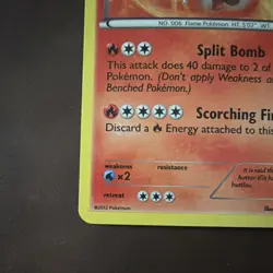Pokemon TCG Charizard 020/149 Blister Exclusives 2012 Cosmos Holo Rare - Image 2