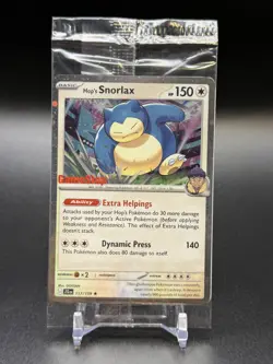 Hop's Snorlax 117/159 GameStop Cosmos Holo Promo SEALED Pokemon TCG - NM - Image 1