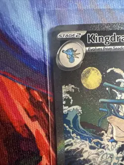 Pokemon TCG card Shrouded Fable Kingdra EX 131 Promo Near Mint grade worthy - Image 2