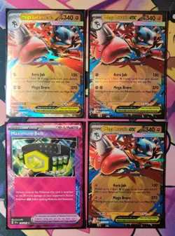 Mega Lucario ex Pokemon TCG Deck: Tournament-Ready/2026-Rotation-Ready - Image 1