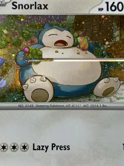 Snorlax - 122 SVP - Cosmos Holo Black Star Promo - Pokemon TCG NM - Image 3