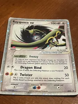 Rayquaza ex #039 Holo Promo - Black Star Promo - Pokemon TCG 2006 - Image 2