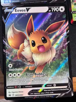 Eevee Evolutions V - 9 Card Set Eeveelutions Pokemon NM - Image 3