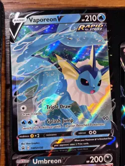Eevee Evolutions V - 9 Card Set Eeveelutions Pokemon NM - Image 5
