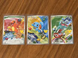 Pokemon TCG First Partner Illustration Collection Series 1 Kanto 037 038 039 - Image 1