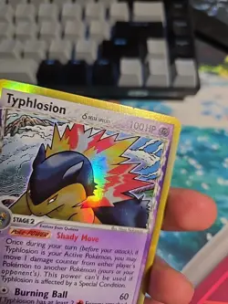 Typhlosion 12/101 EX Dragon Frontiers (LP) Pokemon TCG - Image 3