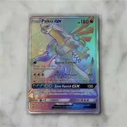 Pokemon Palkia GX Secret Rare Full Art Holo 132/131 Sm-Forbidden Light 180 HP - Image 1