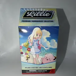 Pokemon Lillie Premium Tournament Collection Kit Journey Together Full Art Promo - Image 1
